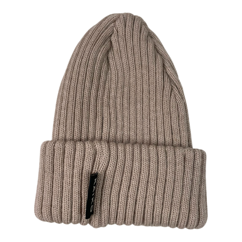 Kaiko merino beanie, wheat | 48/52cm