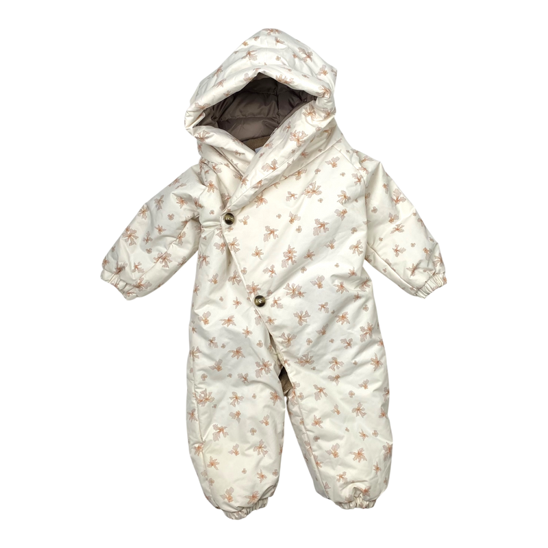 Mini A Ture snowsuit, white | 80cm
