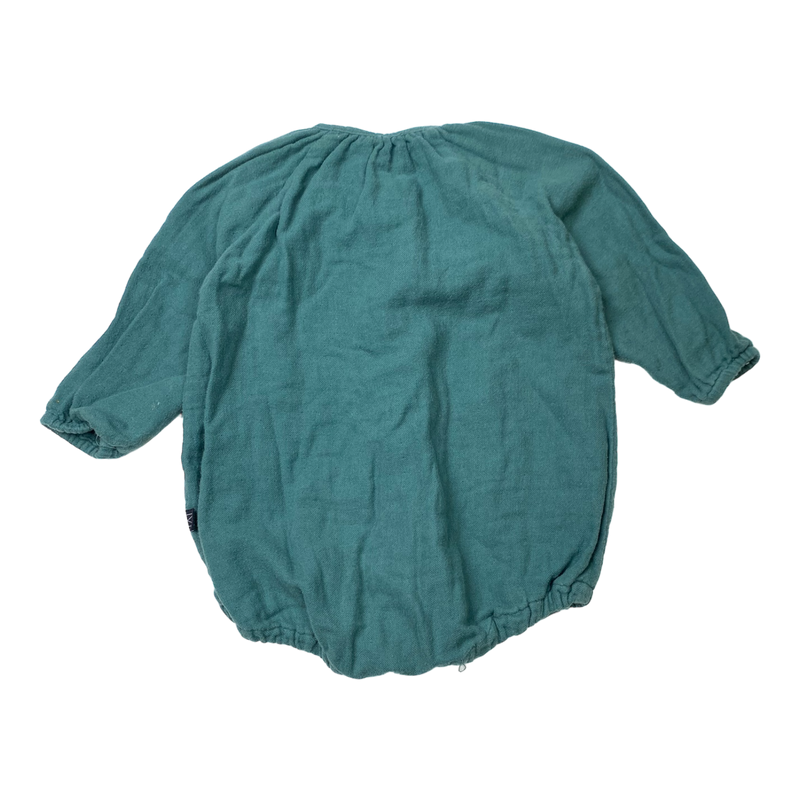 Monkind romper suit, teal | 6-12m