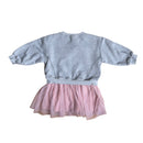 Sweatkleid Tüll (110)