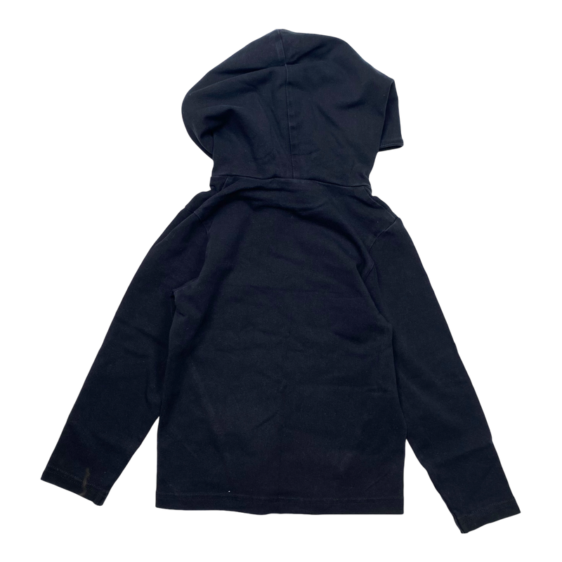 Gugguu basic hoodie, black | 92cm