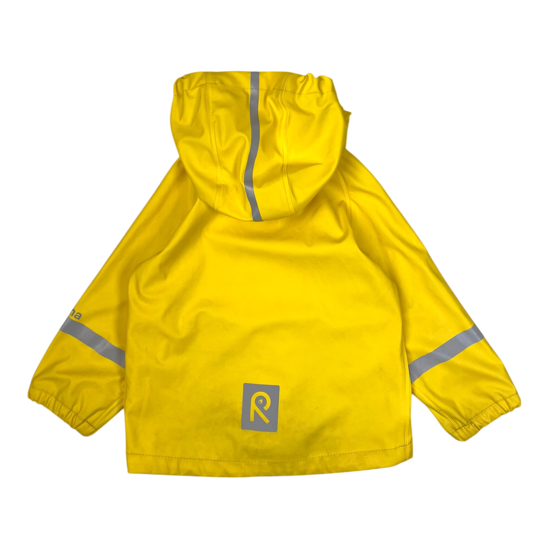 Reima tihku rain jacket, yellow | 86cm