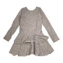 Gugguu frilla dress, leopard | 92cm