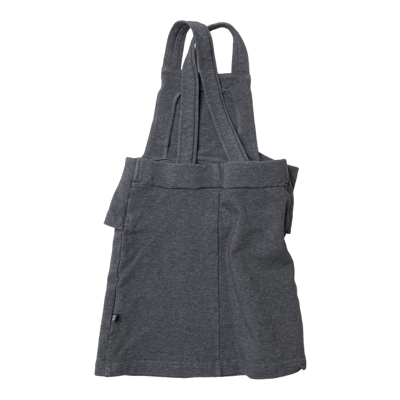 Kaiko dungaree skirt, gray | 98/104cm