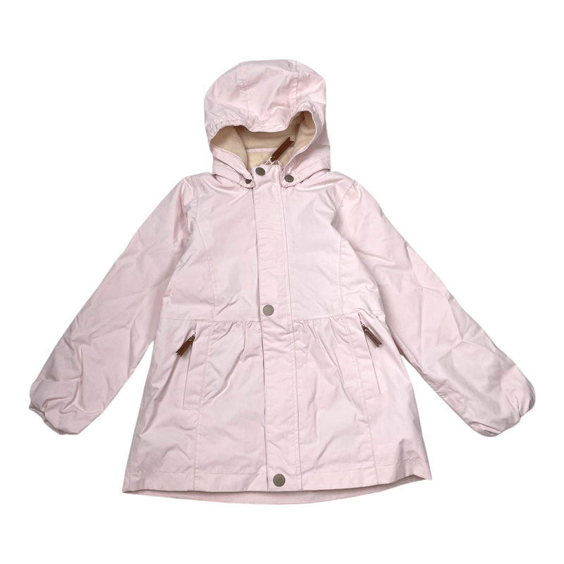 Mini A Ture fleece lined spring jacket, pink | 122cm