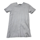 Gugguu rib t-shirt, light blue | 128cm