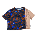 Molo sport t-shirt, night bloom | 98/104cm