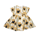 Mainio woven dress, viola | 98/104cm