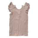 Gugguu frill t-shirt, old rose | 116cm