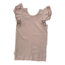 Gugguu frill t-shirt, old rose | 116cm