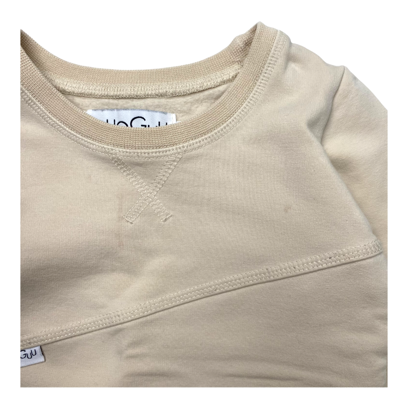 Gugguu sweatshirt, vanilla | 92cm