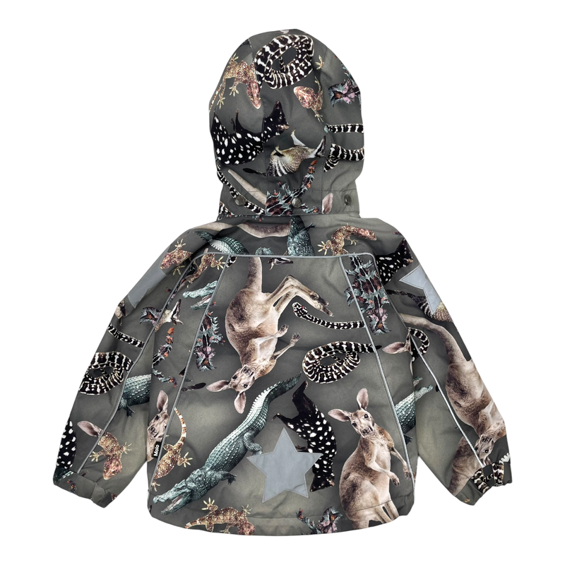 Molo hopla spring jacket, animals | 104cm