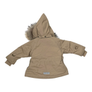 Mini A Ture matwang fleece lined winter jacket fur, wheat | 74cm