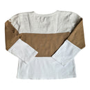 Organic Langarm Shirt Latte Macchiato (122)