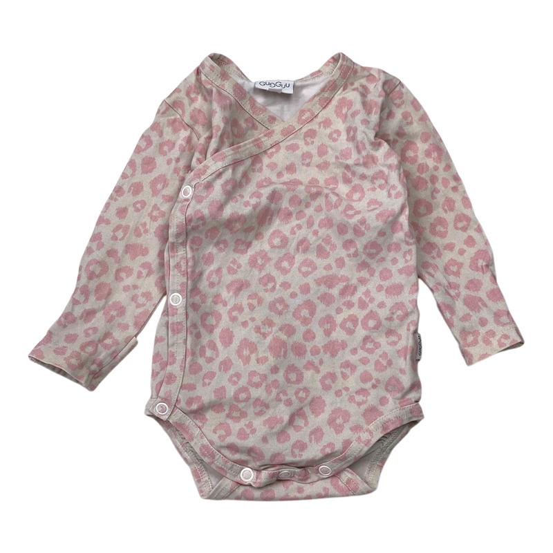 Gugguu wrap body, pink leopard | 68cm