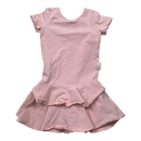Gugguu t-shrit frilla dress, pink | 92cm