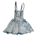 Soft Denim Latzkleid Batik Look (110/116)