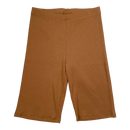 Mainio knitted biker shorts, caramel | 122/128cm