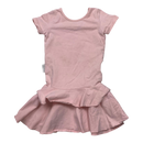 Gugguu t-shrit frilla dress, pink | 92cm