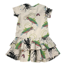 Mini Rodini dress, animals | 80/86cm