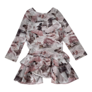 Gugguu frilla dress, bunny | 86cm