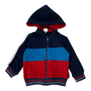 Polarn O. Pyret zipper hoodie, blue | 92cm
