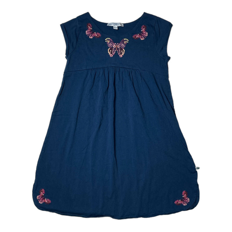 Kurzarm Kleid Butterflies (122/128)