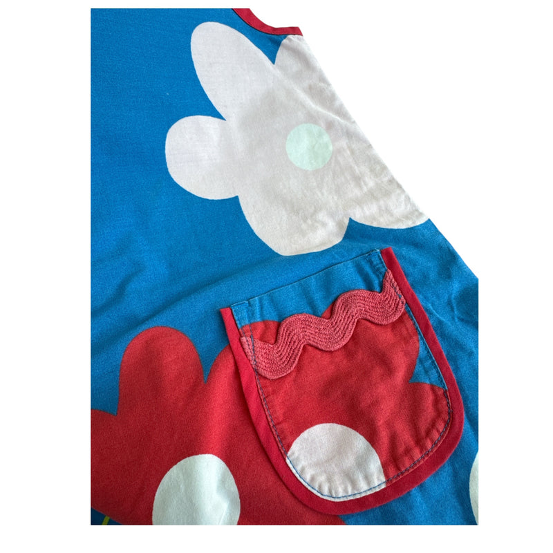 Baumwollkleid Big Flowers (110/116)