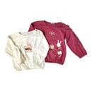 Baby Langarm Shirt 2er Set Berry (86)