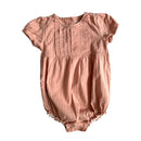 Baby Organic Romper Wheat rosa Größe 86