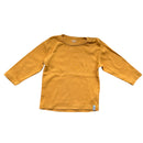 Baby Langarm Shirt Organic Mustard (74/80)