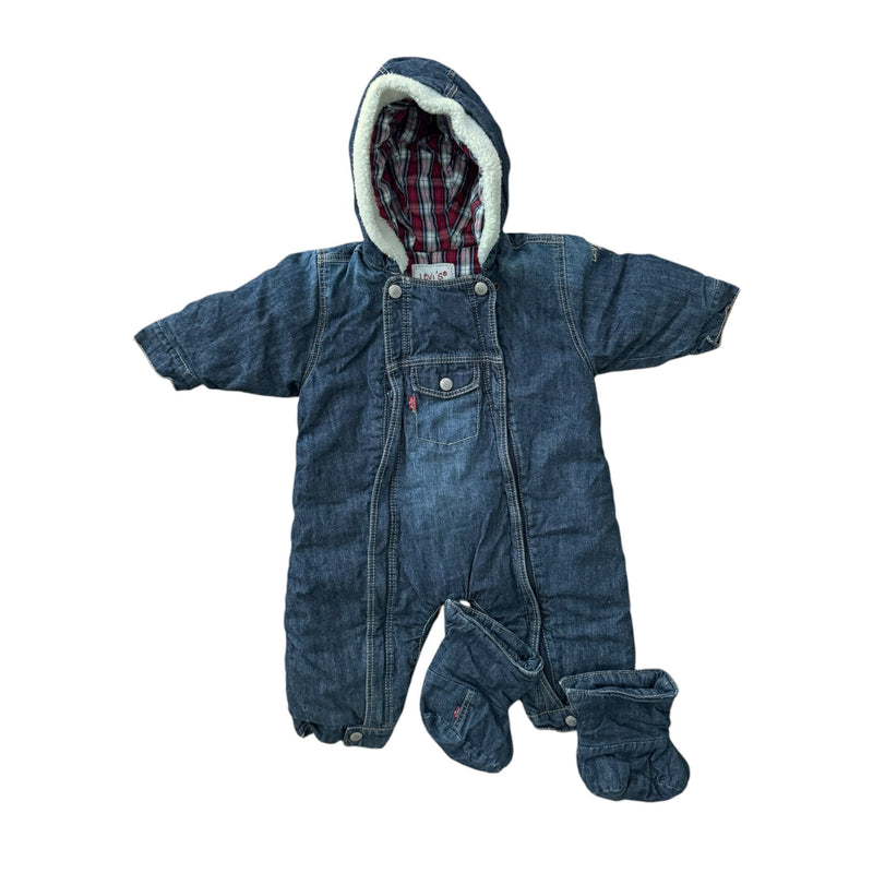 Prelove Baby Denim Anzug Levis Größe 7