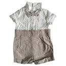 Prelove Baby Secondhand Strampler Patachou Leinen Größe 68 6m