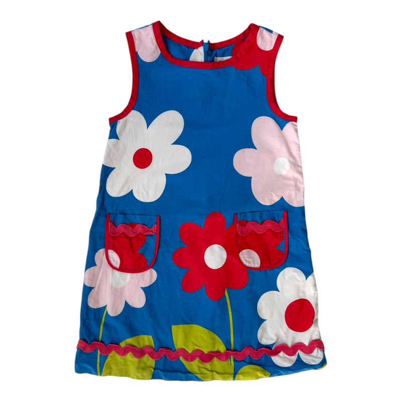 Baumwollkleid Big Flowers (110/116)