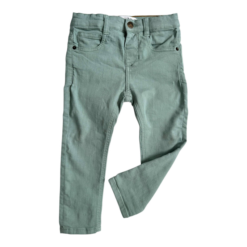 Stretch Denim Hose Türkis (92)