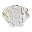 Waffelstrick Pullover Creme (122/128)