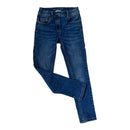Organic Jeans Hose Slim Blau (128)
