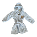 Prelove Secondhand Kinder Bademantel hellblau Steiff Größe 110/116