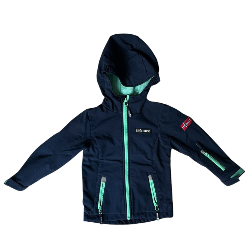 Softshell Jacke Abenteuer türkis (128)