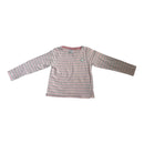 Prelove Secondhand Mädchen Langarm Shirt Petit Bateau Größe 128