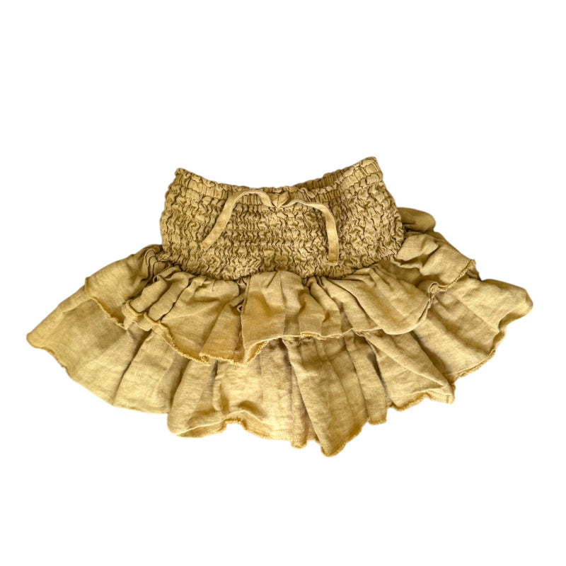 Girl Skort Mustard (104/110)