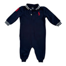 Baby Polo Onesie Navy (68)