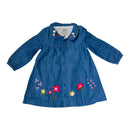 Prelove Secondhand Kleid Organic Cotton Frugi Denim Gr. 86/92