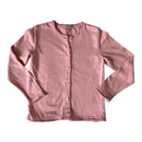 Prelove Secondhand Mädchen Strickjacke organic Baumwolle Maas Gr. 128