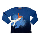 Organic Sweatshirt Diving Polar Bear (128/134)