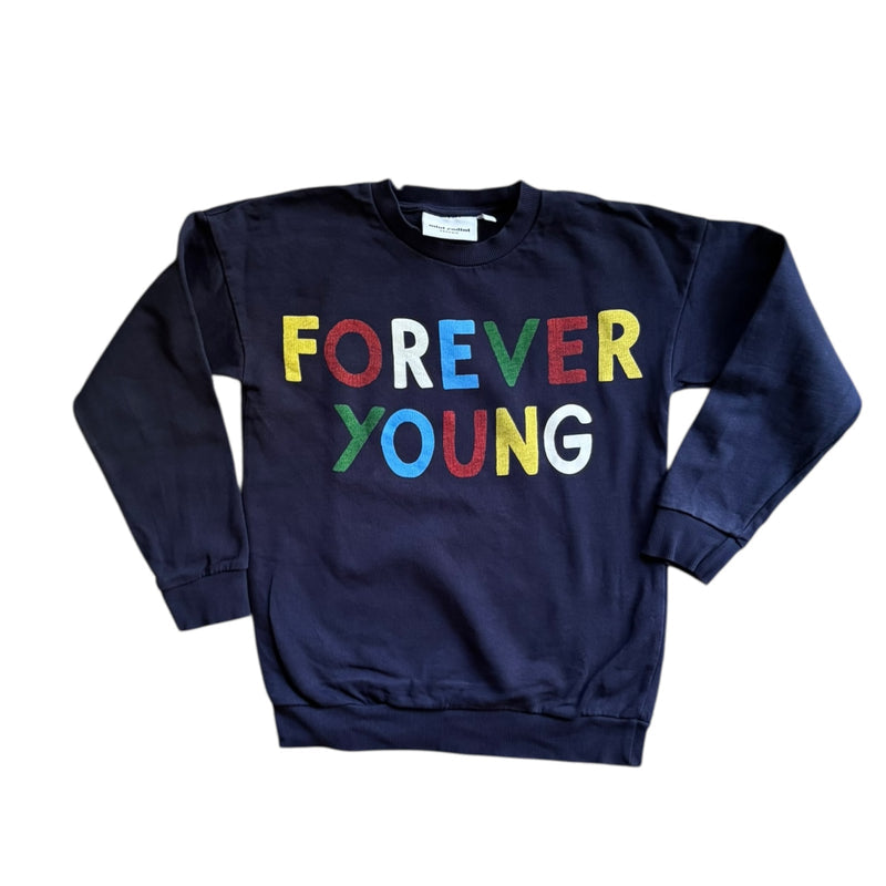 Prelove Secondhand Sweatshirt Forever Young mini Rodini Gr. 128/134