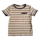 Organic T-Shirt Navy Highlights (128)