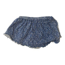 Blumen Skort Blue Flowers (86)