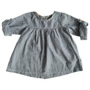 Baby Organic Shirt Linen Stripes (68)