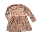 Organic Langarm Kleid Ripped Flowers (92)